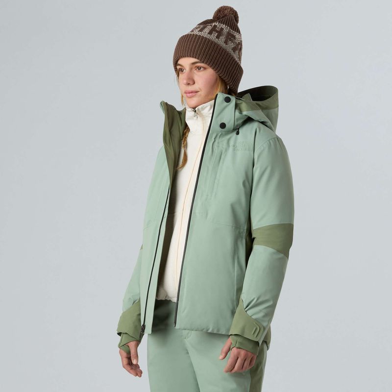 Női sídzseki The North Face Lenado slate moss/bark mist 4