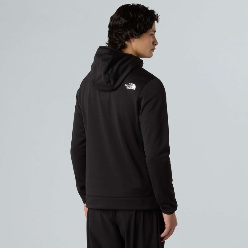 Férfi The North Face Mountain Athletics Fleece Full Zip pulóver fekete 3