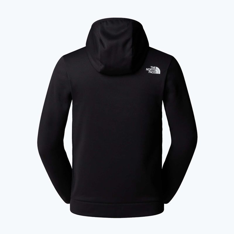 Férfi The North Face Mountain Athletics Fleece Full Zip pulóver fekete 5