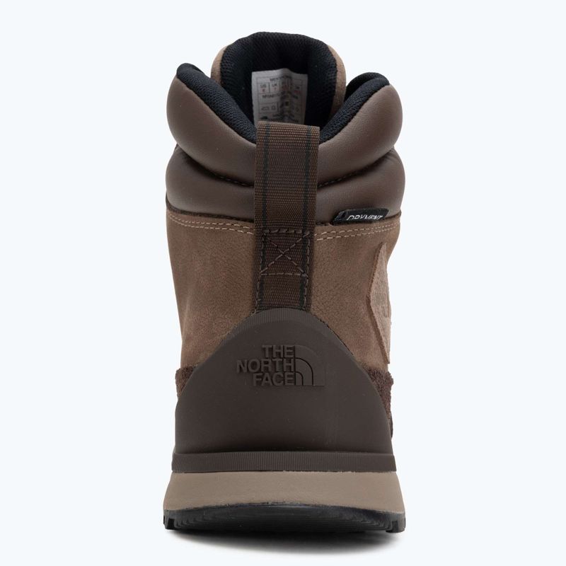 Férfi cipők The North Face Back To Berkeley IV Leather WP demitasse barna/gránát 6