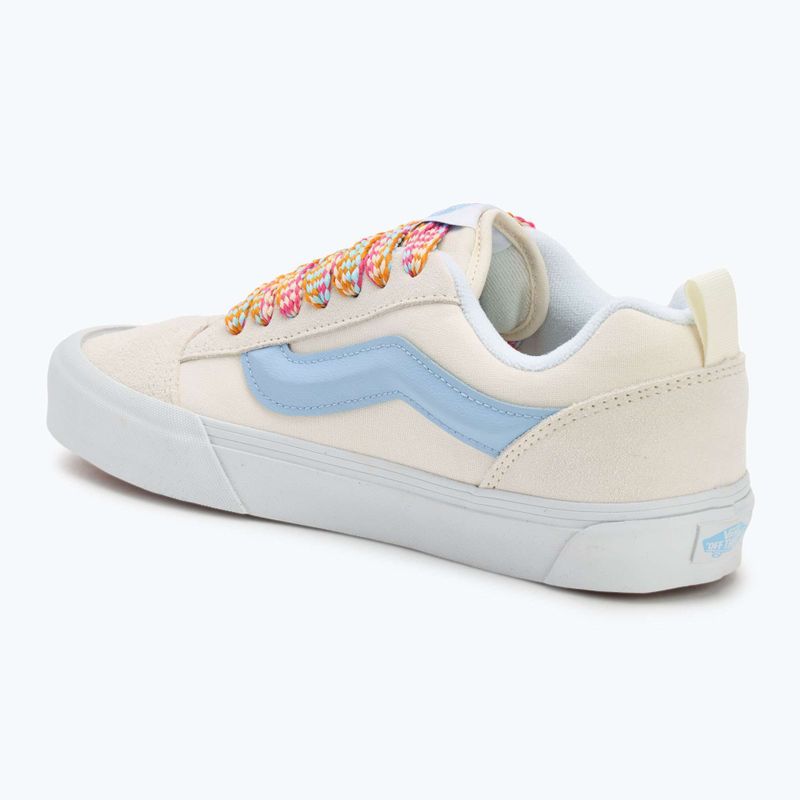 Vans Knu Skool oversized csipkés fehér/kék cipő 3