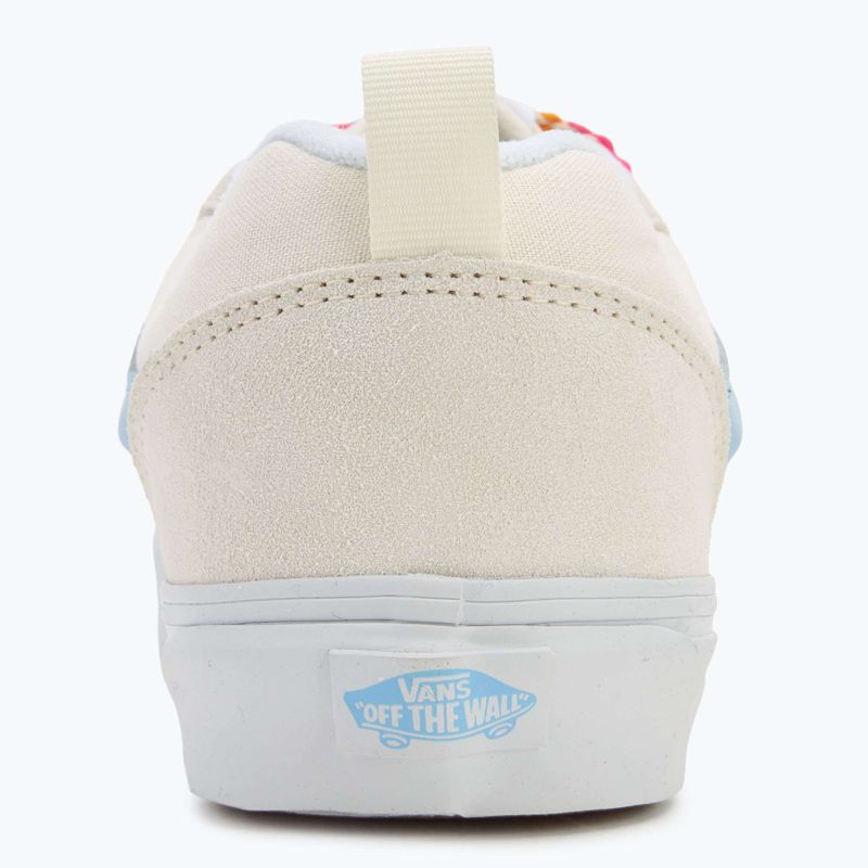 Vans Knu Skool oversized csipkés fehér/kék cipő 6
