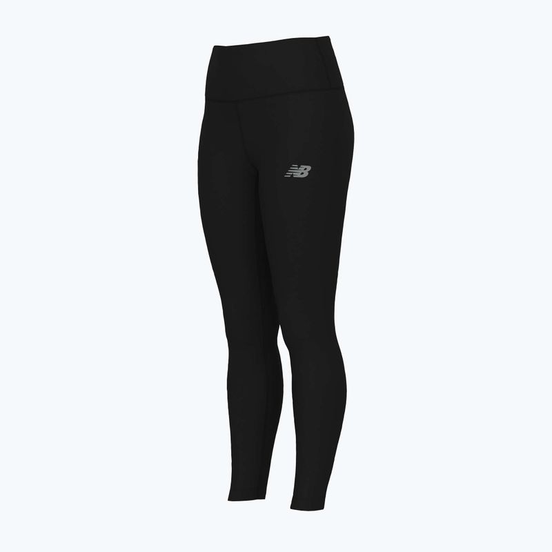 Női futó leggings New Balance Harmony High Rise fekete 3