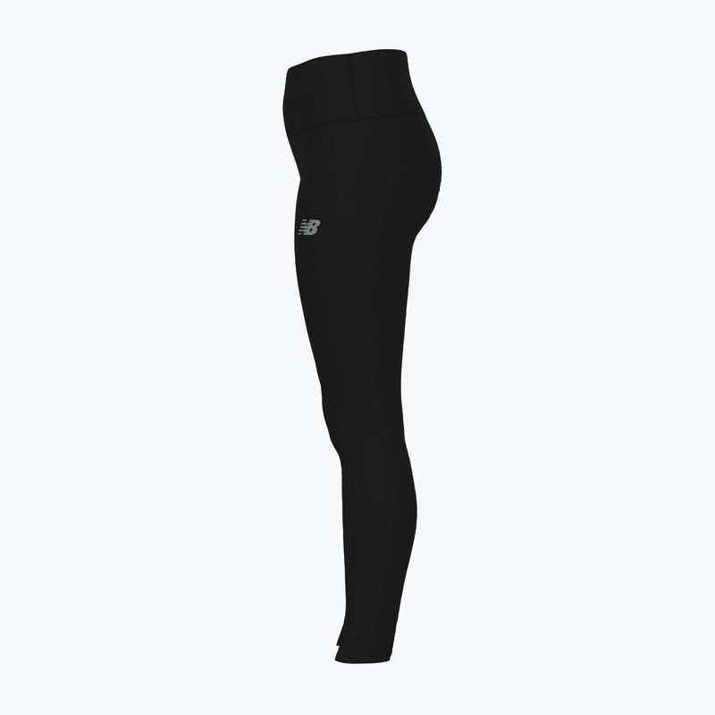 Női futó leggings New Balance Harmony High Rise fekete 4