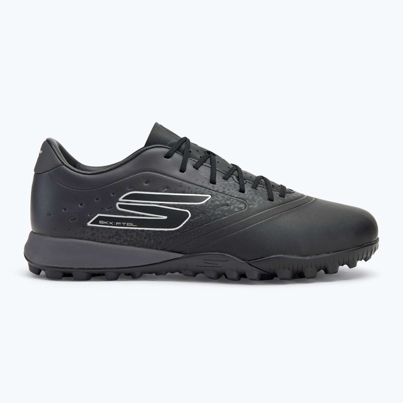 Skechers Razor Academy Gold 1.5 TF fekete/ezüst férfi futballcipő 2
