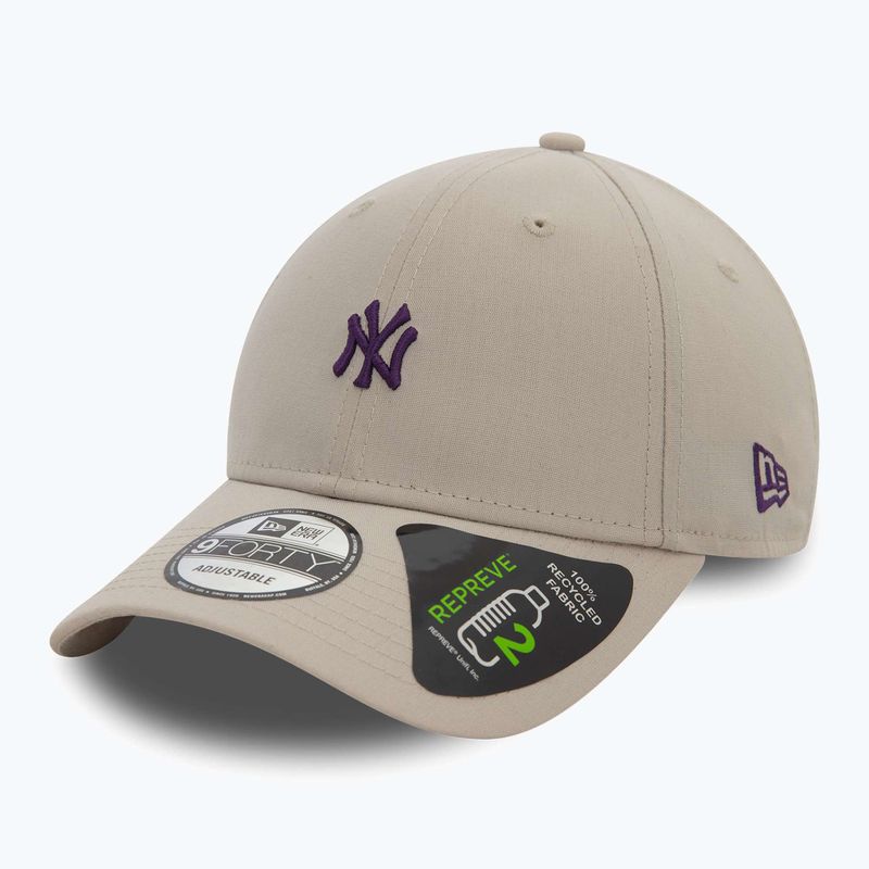 Baseballsapka New Era Repreve Mini Logo 9FORTY New York Yankees light beige 2