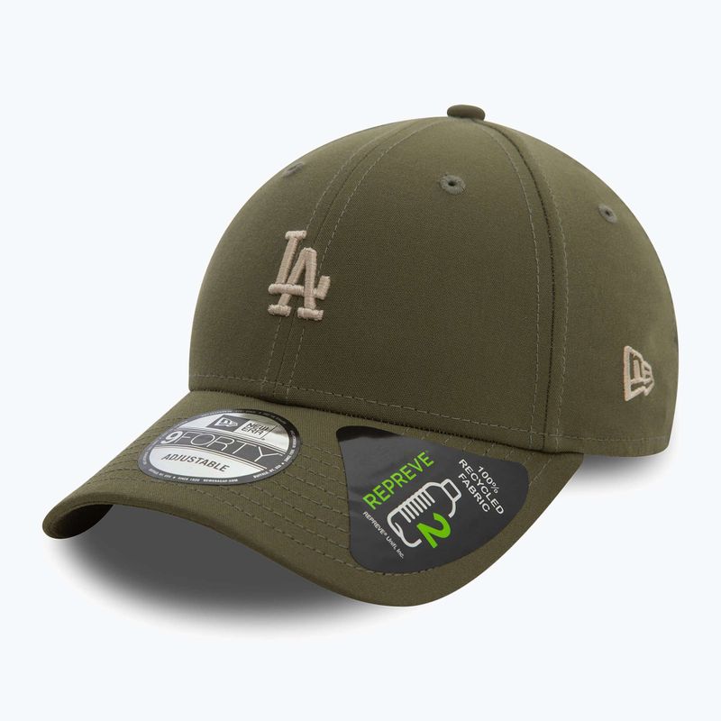 Baseballsapka New Era Repreve Mini Logo 9FORTY Los Angeles Dodgers green 2