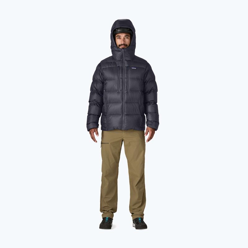 Férfi Patagonia Fitz Roy Down Hoody dzseki süllyedt kék 2