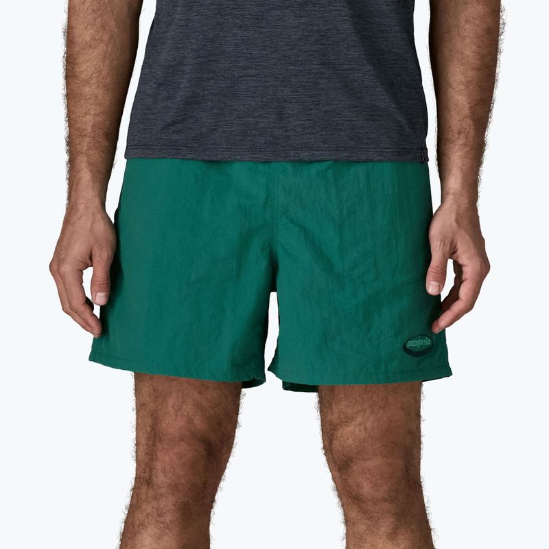 Férfi rövidnadrág Patagonia Baggies 5" 95 oval logo/gem green 4