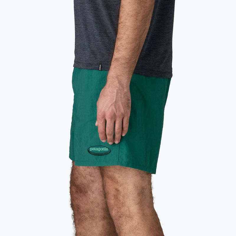 Férfi rövidnadrág Patagonia Baggies 5" 95 oval logo/gem green 5
