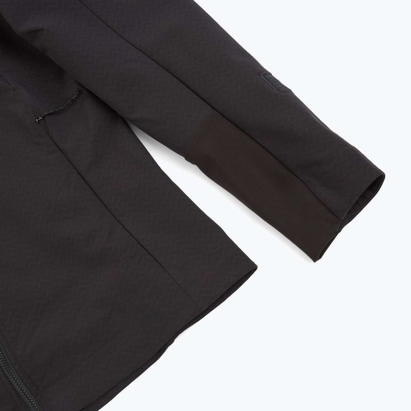 Női softshell dzseki  Patagonia R1 CrossStrata Hoody black 4