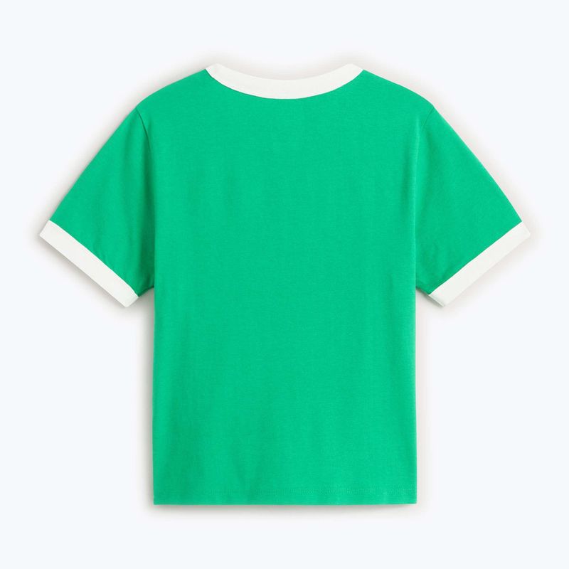 Női póló Vans Center Chest Ringer Tee vivid verdant 2