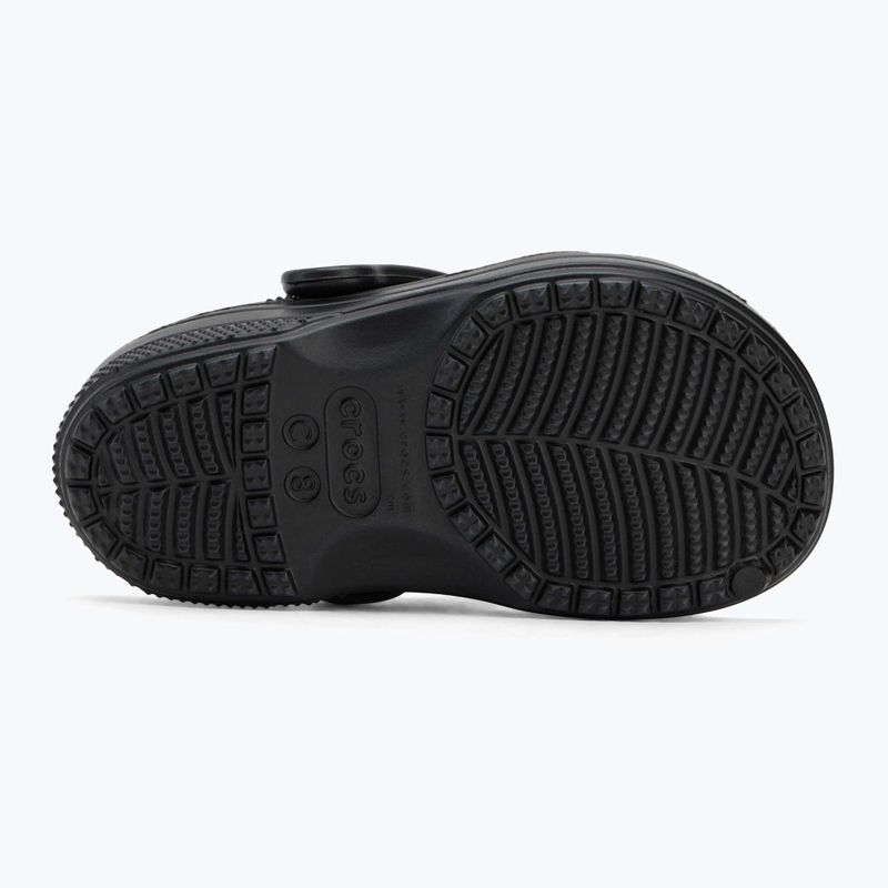 Crocs Classic Kids szandál fekete 5