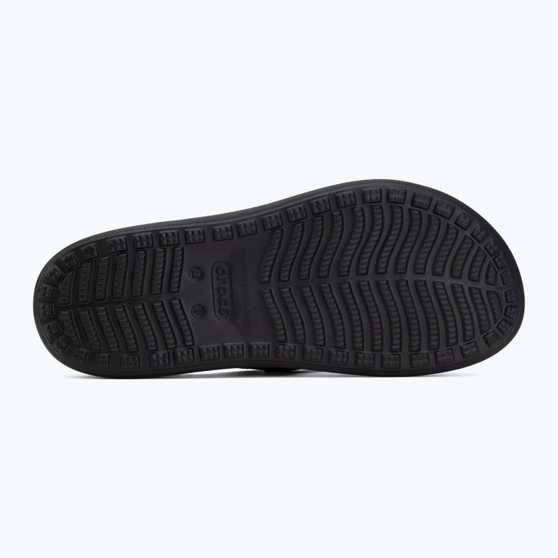 Papucsok Crocs Yukon Vista II Leather black/black 4