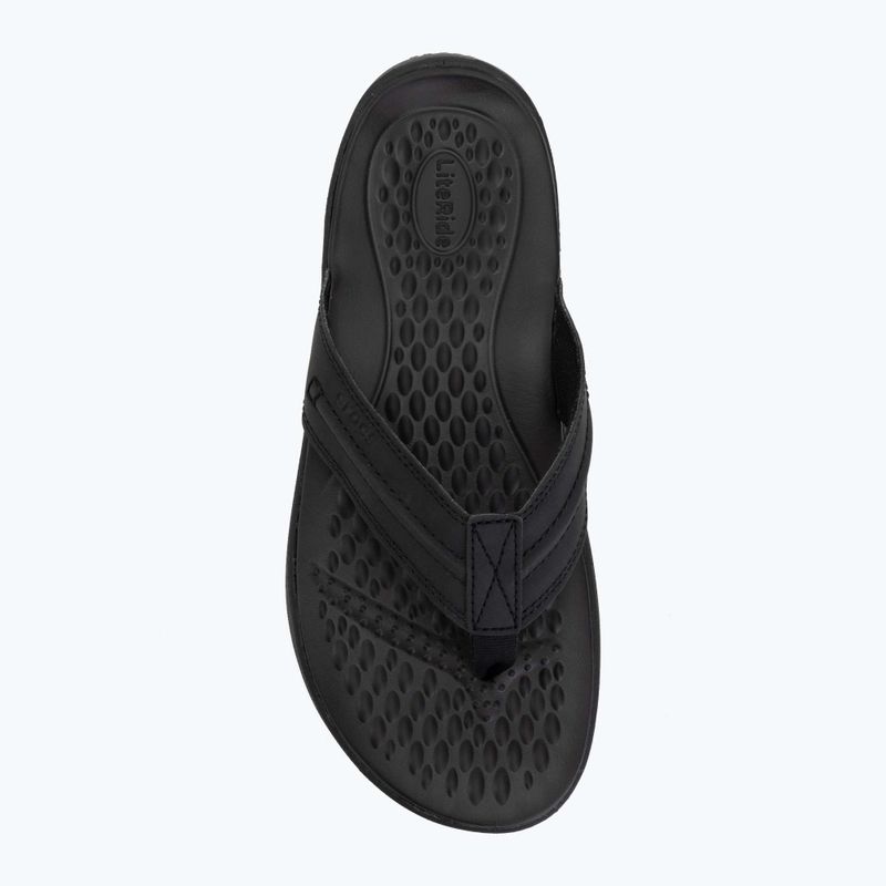 Papucsok Crocs Yukon Vista II Leather black/black 5