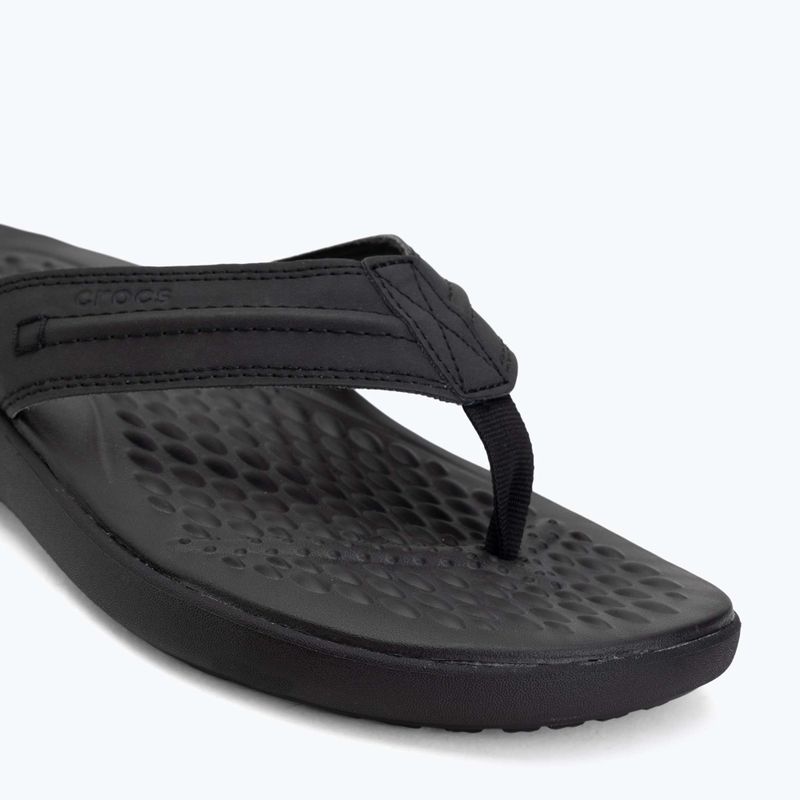 Papucsok Crocs Yukon Vista II Leather black/black 7