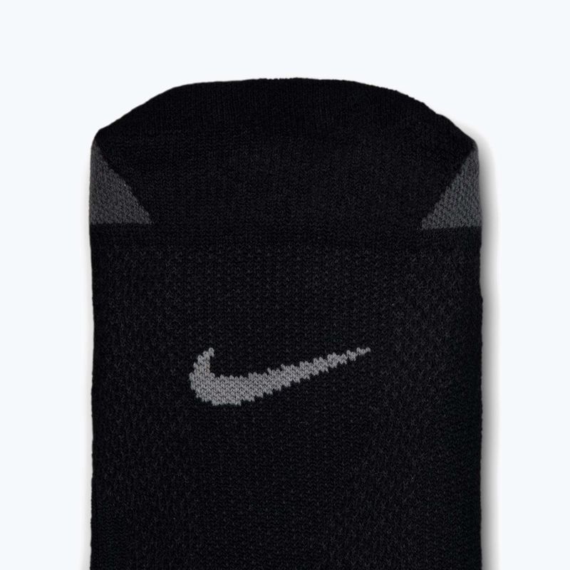 Zokni Nike Running Lightweight No-Show black/dark smoke grey/smoke grey 4