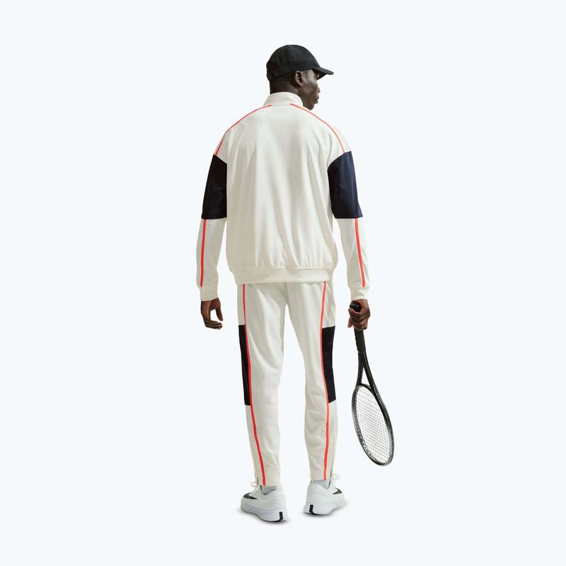 Férfi tenisz pulóver Nike Court Heritage sail/turf orange 3