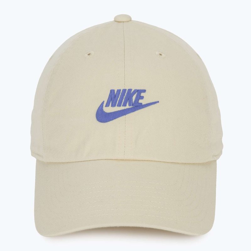 Baseball sapka Nike Club Unstructured Futura Wash light khaki/sapphire 2