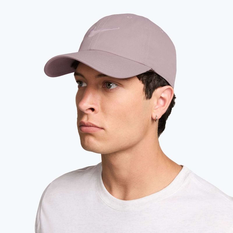 Baseballsapka Nike Club Unstructured Swoosh Light Violet Ore/Particle Rose 7
