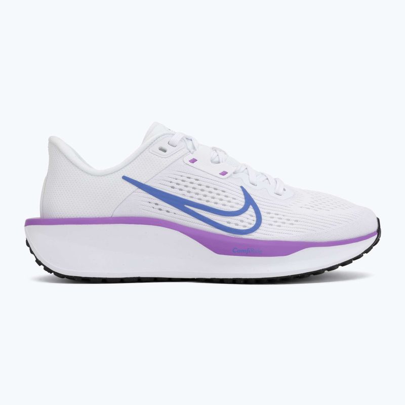 Női futócipő Nike Quest 6 white/black/bright violet/sapphire 2