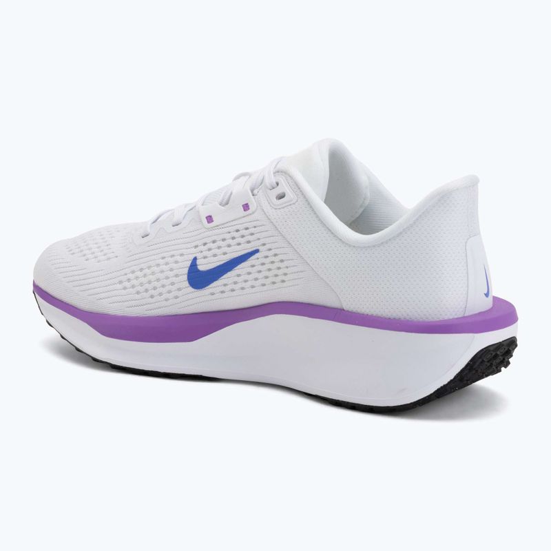 Női futócipő Nike Quest 6 white/black/bright violet/sapphire 3