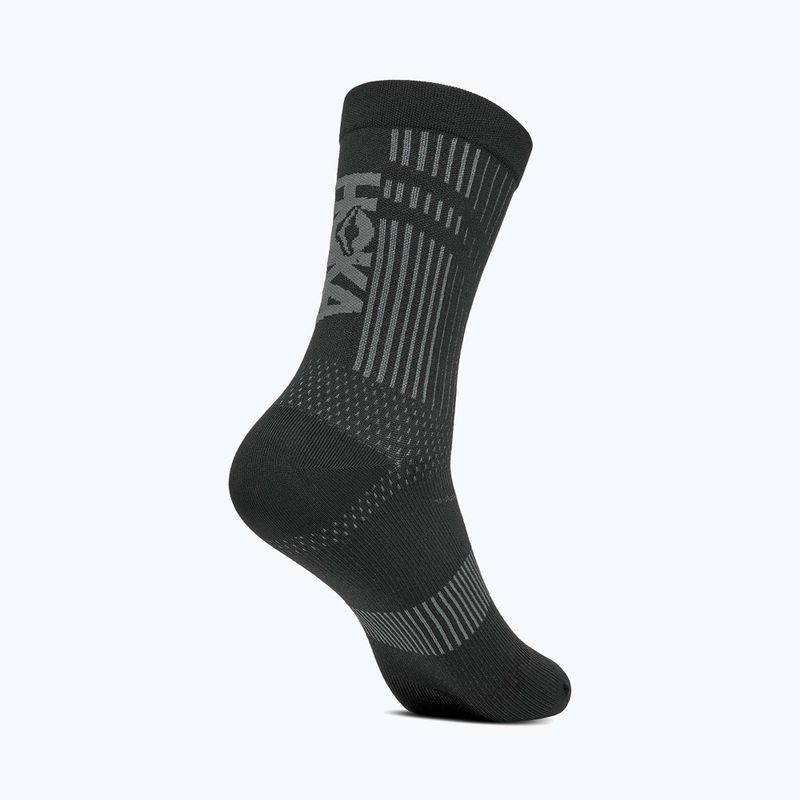 HOKA Trail Race Crew fekete zokni 8