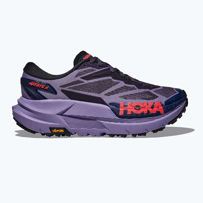 Női futócipők HOKA Mafate X berry jam/squid ink 10