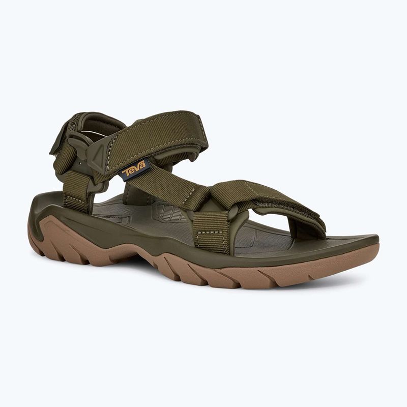 Férfi szandálok Teva Terra Fi 5 Universal dark olive/honey brown 8