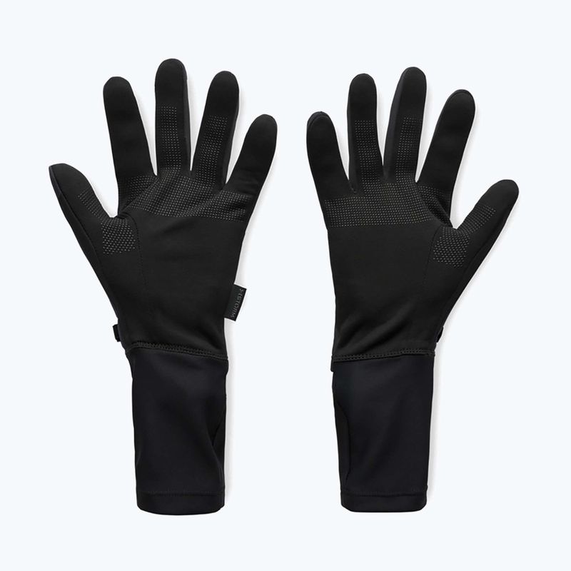 Férfi futókesztyű Under Armour Storm Fleece Run black/black/reflective 2