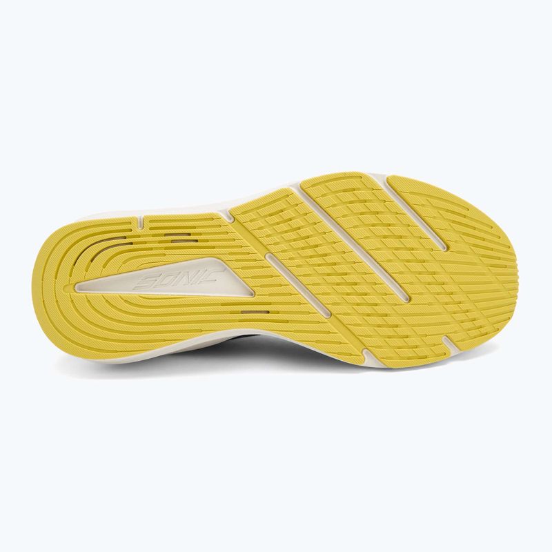 Férfi futócipő Under Armour Sonic 7 washed navy/nu blue/yellow shade 4