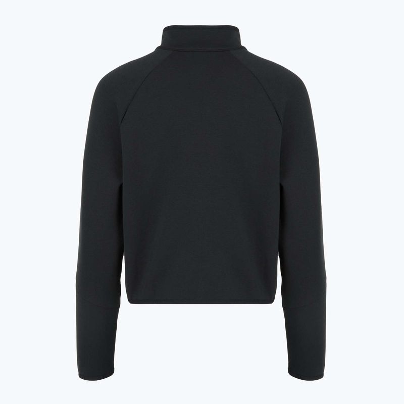 Női Under Armour Unstoppable Fleece HZ pulóver fekete/fekete 2