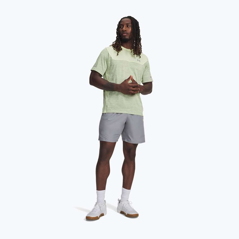 Under Armour Tech Utility férfi edzőshort steel/fade green 2