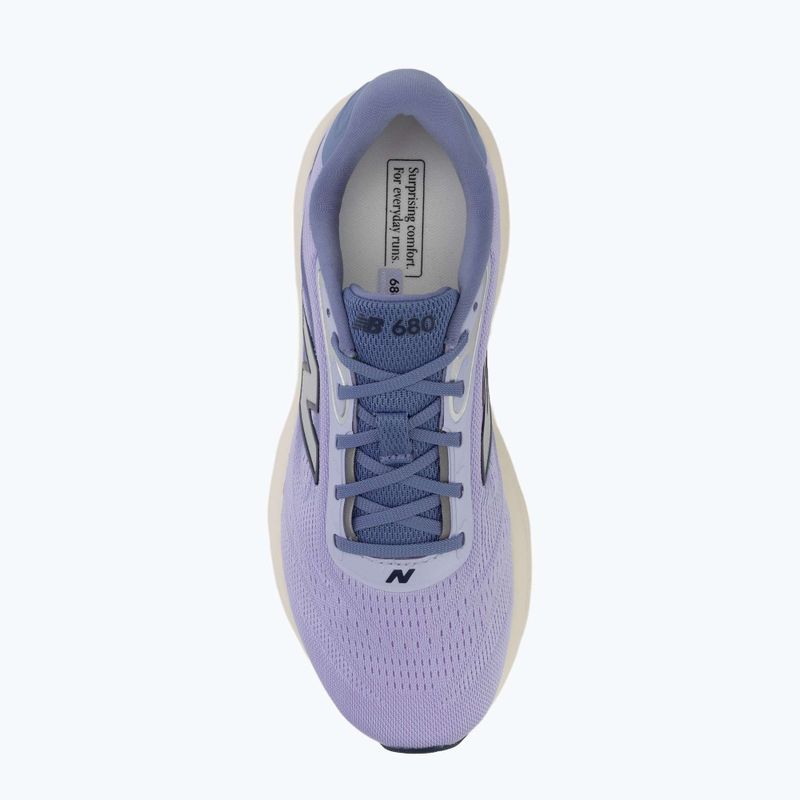 Női futócipő New Balance Fresh Foam 680's V9 glint blue/fairweather blue/navy 5