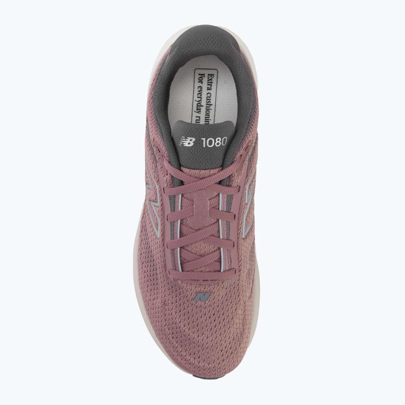 Női futócipő New Balance 1080's V15 rosewood/silver metallic/neptune grey 5