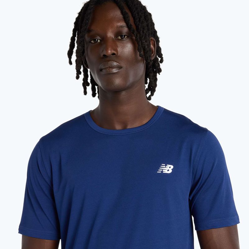 Férfi póló New Balance Essentials Utility T blue oyster 4
