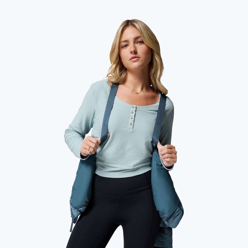 Női pehelydzseki Columbia Amaze Puff Hooded everblue high shine 10