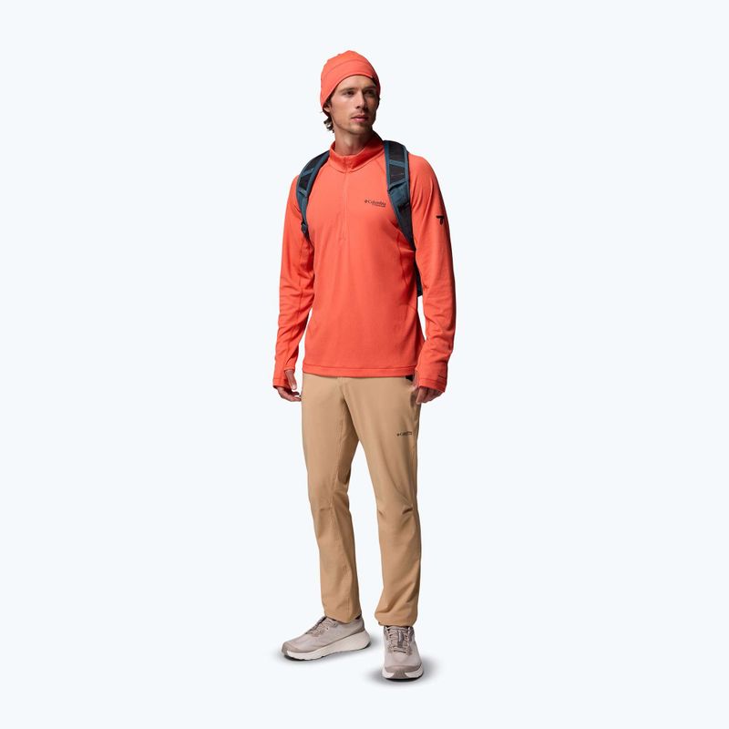 Férfi pulóver Columbia DriVenture Half Zip zing/white 2