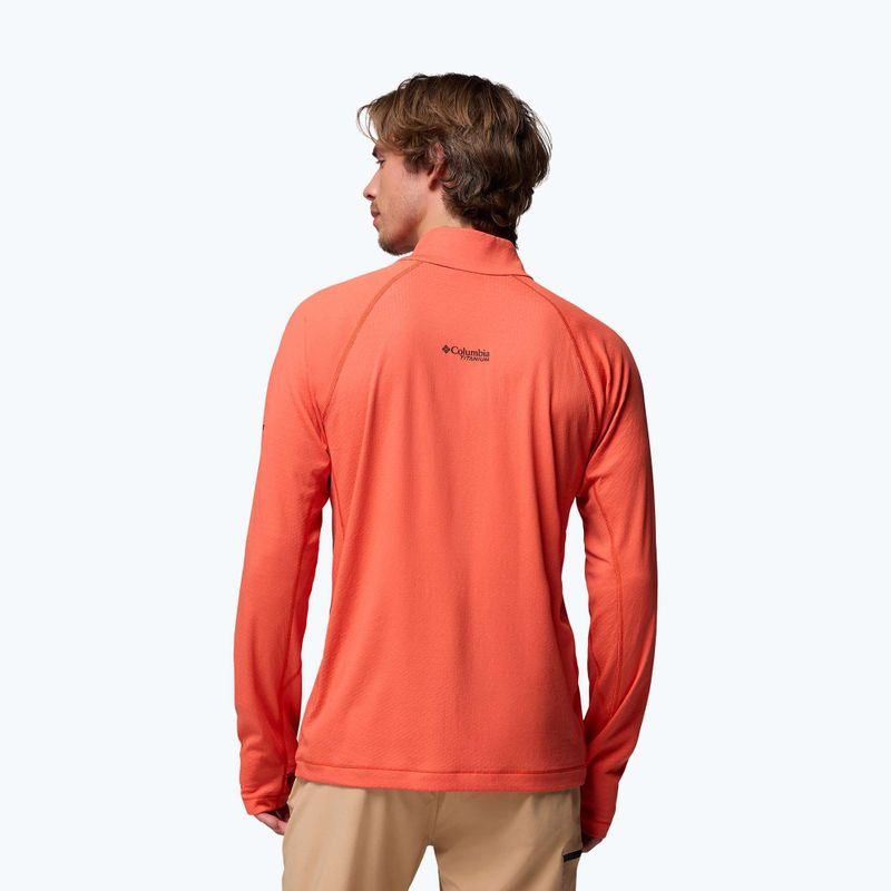 Férfi pulóver Columbia DriVenture Half Zip zing/white 3