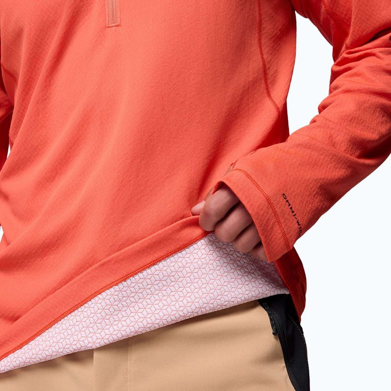 Férfi pulóver Columbia DriVenture Half Zip zing/white 8