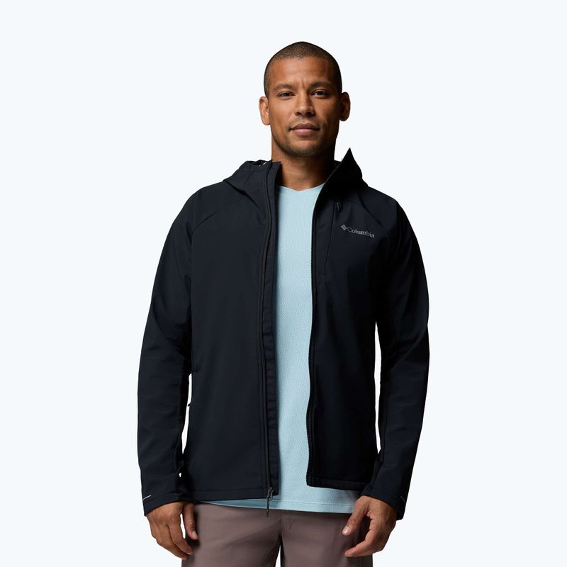 Férfi softshell dzseki Columbia Trailborne black 5