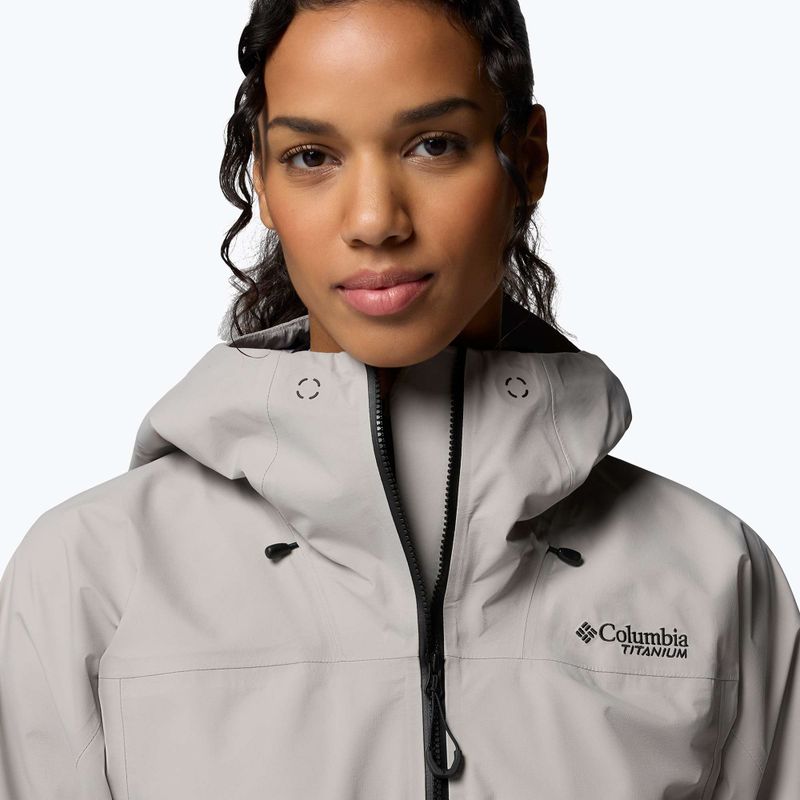 Női softshell dzseki Columbia Saudan Pro 3L flint grey 8