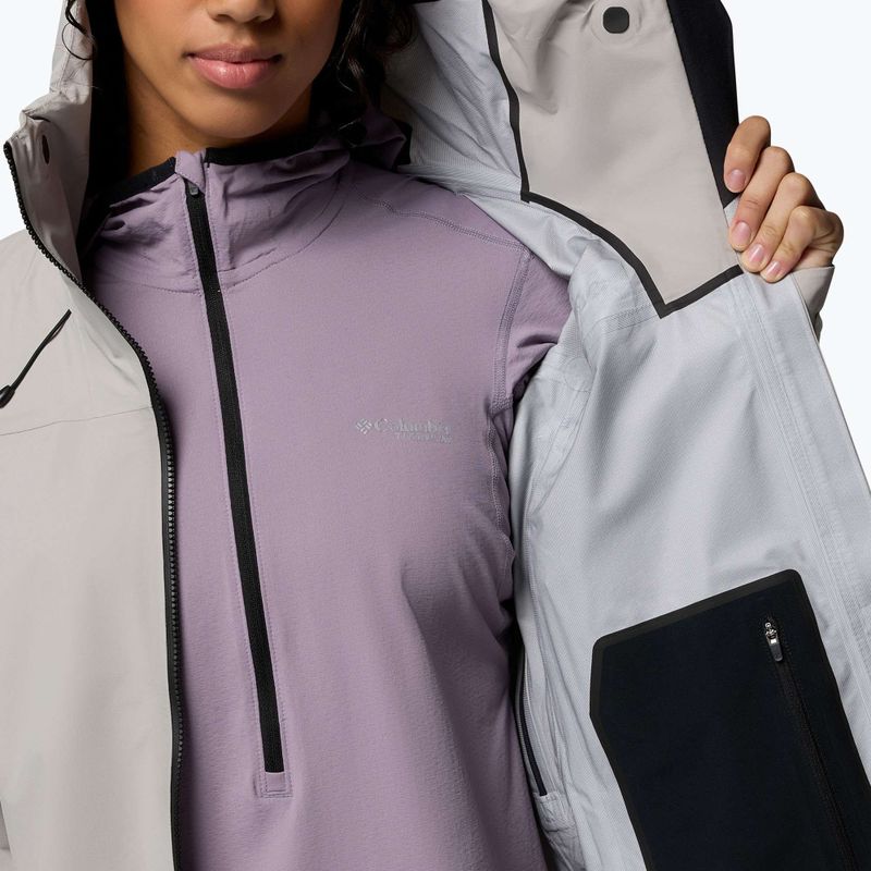 Női softshell dzseki Columbia Saudan Pro 3L flint grey 10