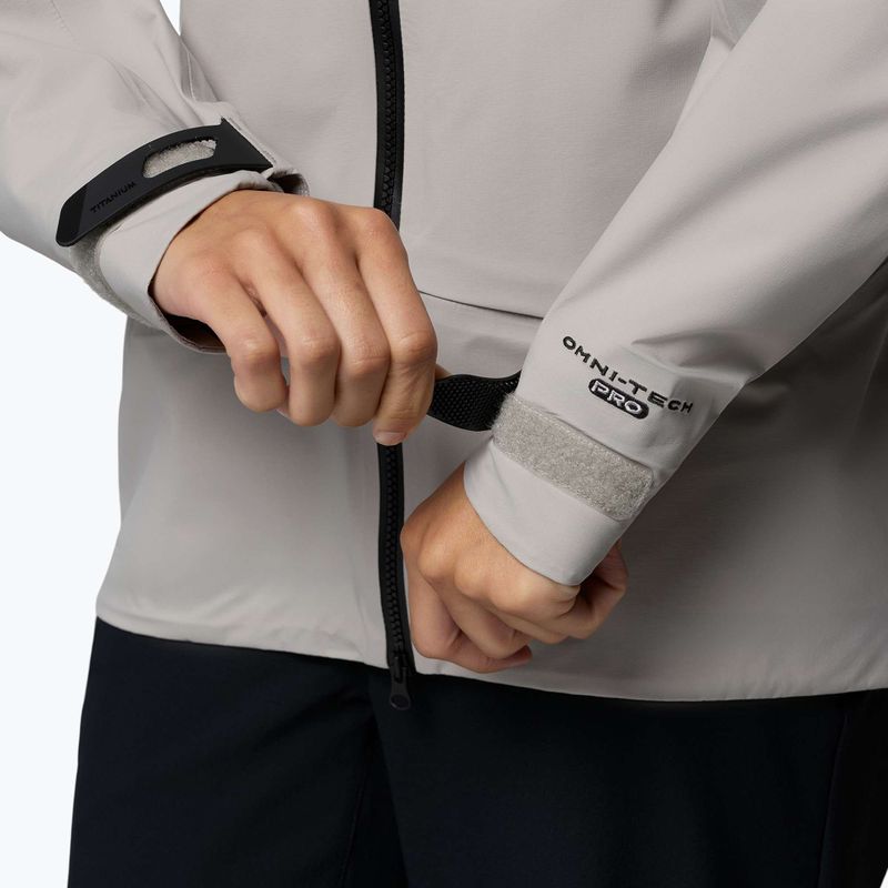 Női softshell dzseki Columbia Saudan Pro 3L flint grey 12