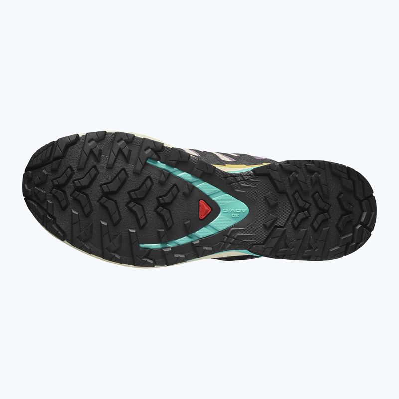 Női futócipő Salomon XA PRO 3D V9 GTX átlátszó sárga/fekete/vízesés 11