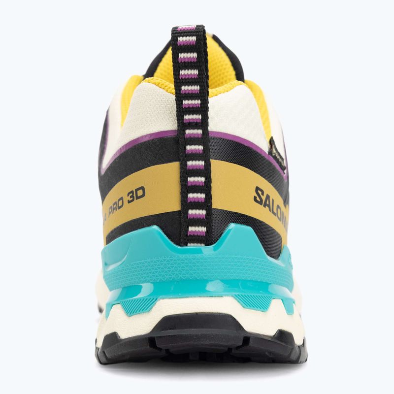 Női futócipő Salomon XA PRO 3D V9 GTX átlátszó sárga/fekete/vízesés 6