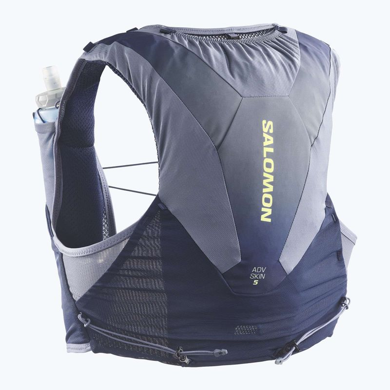 Futó mellény Salomon ADV SKIN 5 Gradient Set maritime blue/gray 2