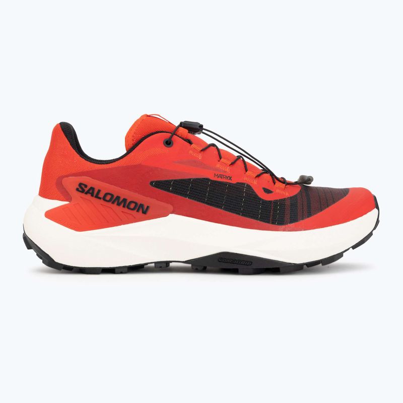 Salomon Genesis férfi futócipő fiery red/lava falls/black 2