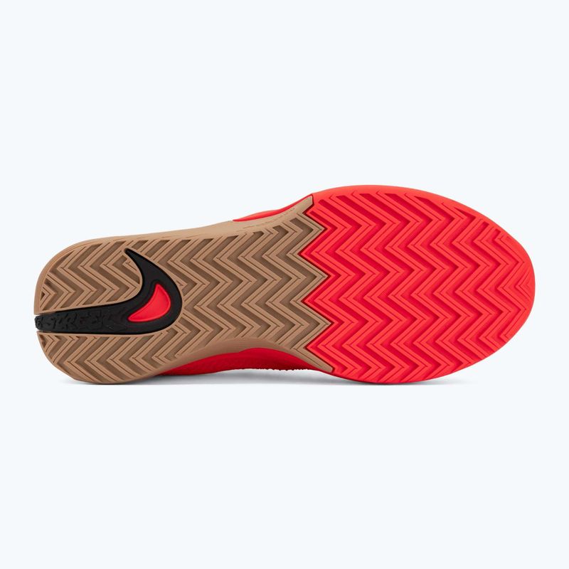 Férfi kosárlabdacipő Nike Street Flare bright crimson/gum light brown/black 4