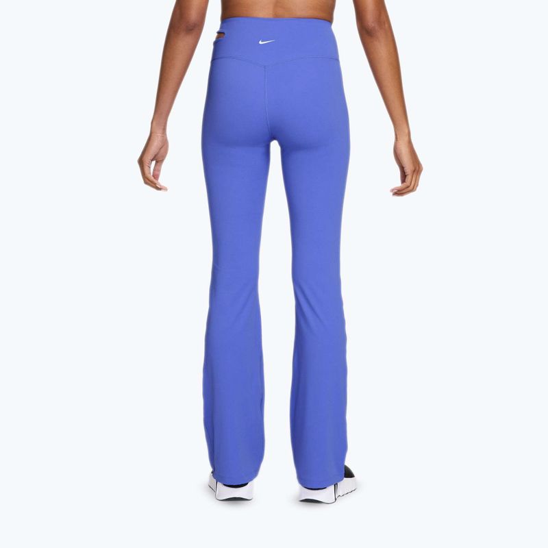 Női edzőnadrág Nike Zenvy High-Waisted Flared sapphire/white 2